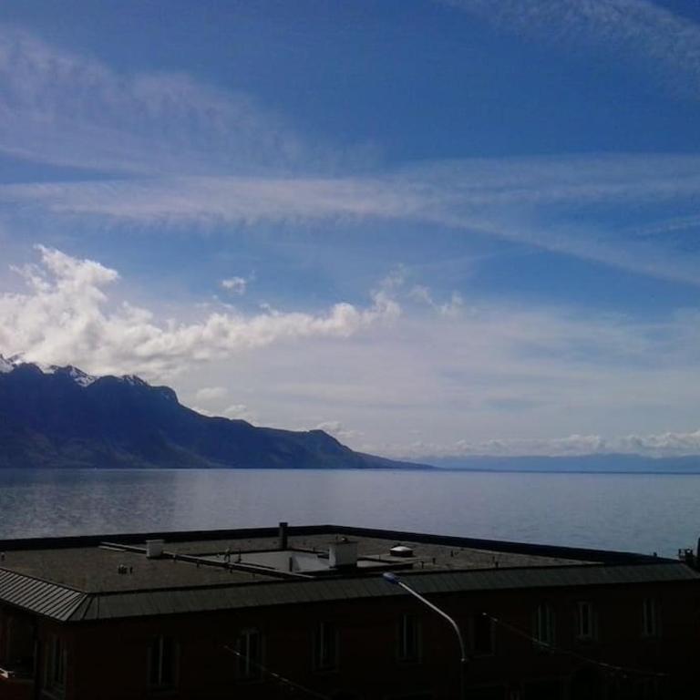 Appartement avec jardin privé à Montreux 100mt du lac - Apartment mit 1 Schlafzimmer - 55