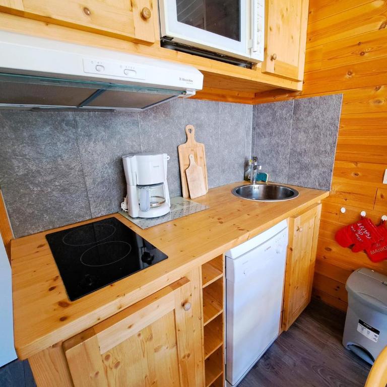 Studio rénové au pied des pistes à Pra-Loup, idéal pour 4 personnes - Studio - 6