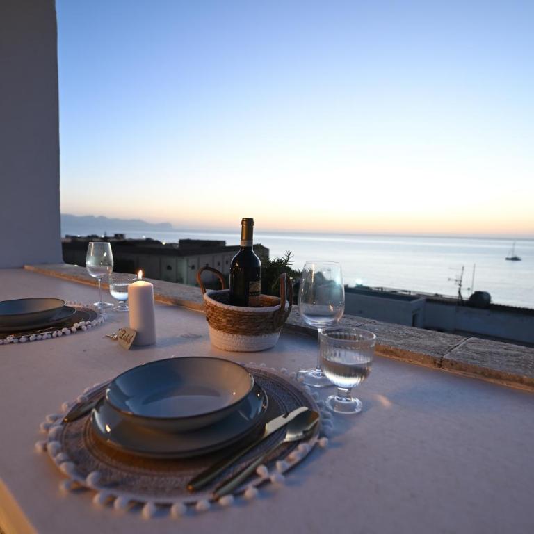Riad Casa Vacanze - Apartment mit 1 Schlafzimmer, Meerblick und Terrasse - 19