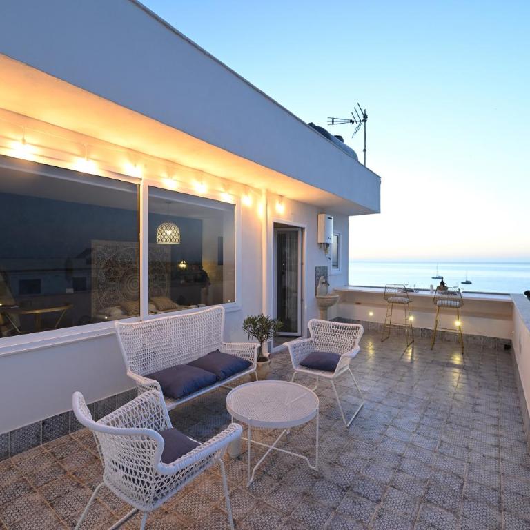Riad Casa Vacanze - Apartment mit 1 Schlafzimmer, Meerblick und Terrasse - 17