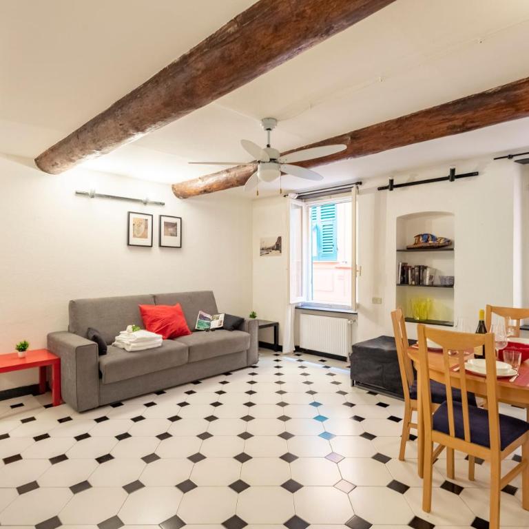 Charming Flat Historic Center Camogli - Happy Rentals - Appartamento con Vista Mare - 1