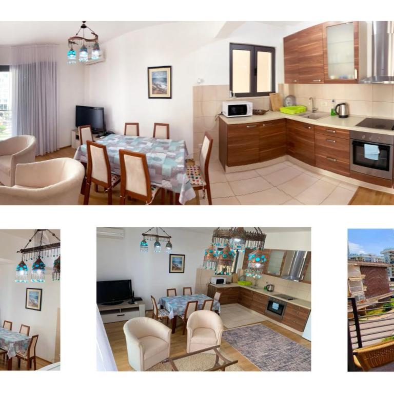 Apartment Centar near sea with balcony - Apartment mit 2 Schlafzimmern, einem Balkon und Meerblick - 2