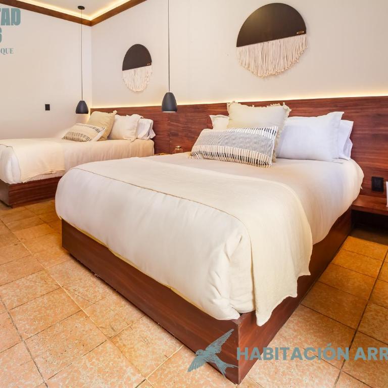 Hotel Libertad 1416 - Habitación Doble - 2 camas - 10