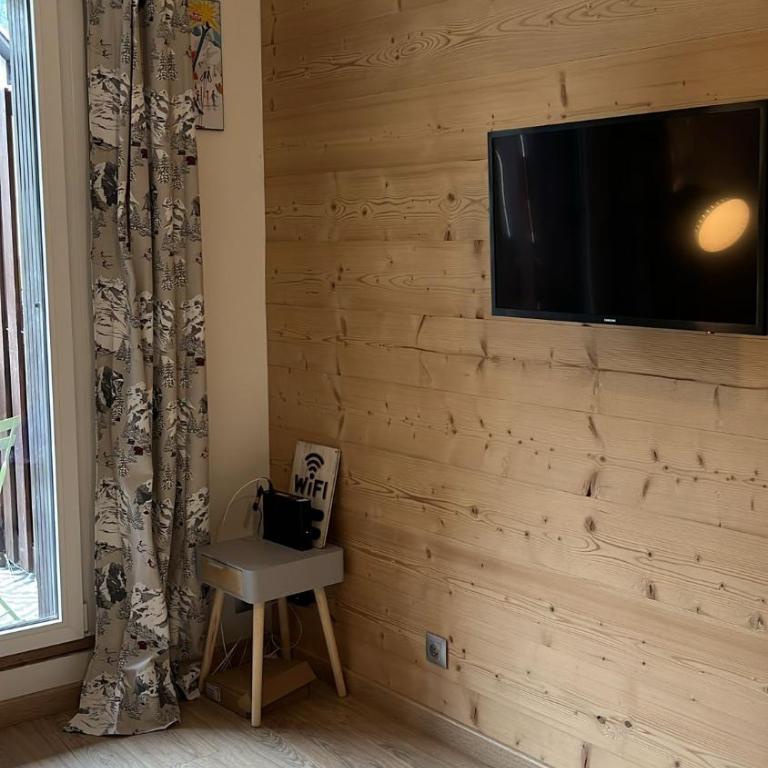 STUDIO DENT DU CROCODILE, AIGUILLE du MIDI, BALCON, PARKING - Studio mit Bergblick - 9