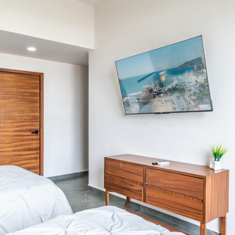 Depa en Malecon con Vista al Mar - Two-Bedroom Apartment - 12