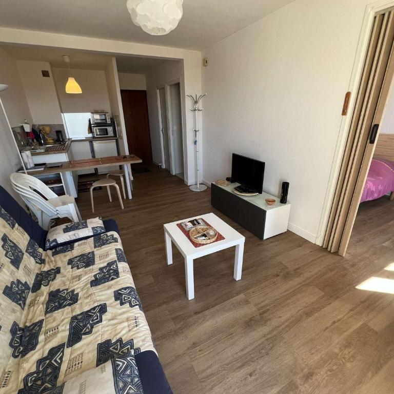 T2 avec climatisation, balcon vue mer, 250m de la plage - FR-1-701-83 - Apartment - 5