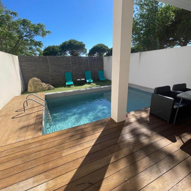 Villa design Cap dAgde piscine et plage - Villa 3 Chambres - 3