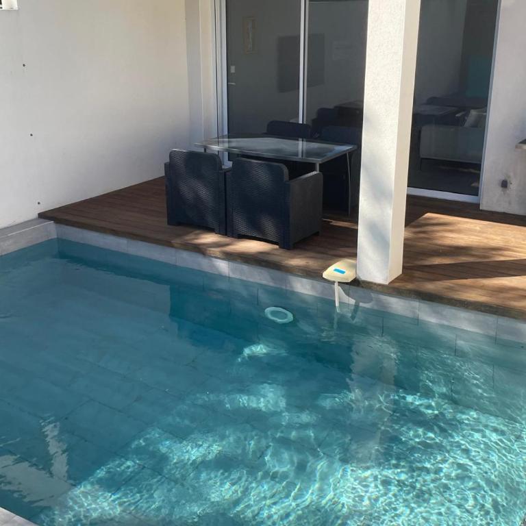 Villa design Cap dAgde piscine et plage - Villa 3 Chambres - 4