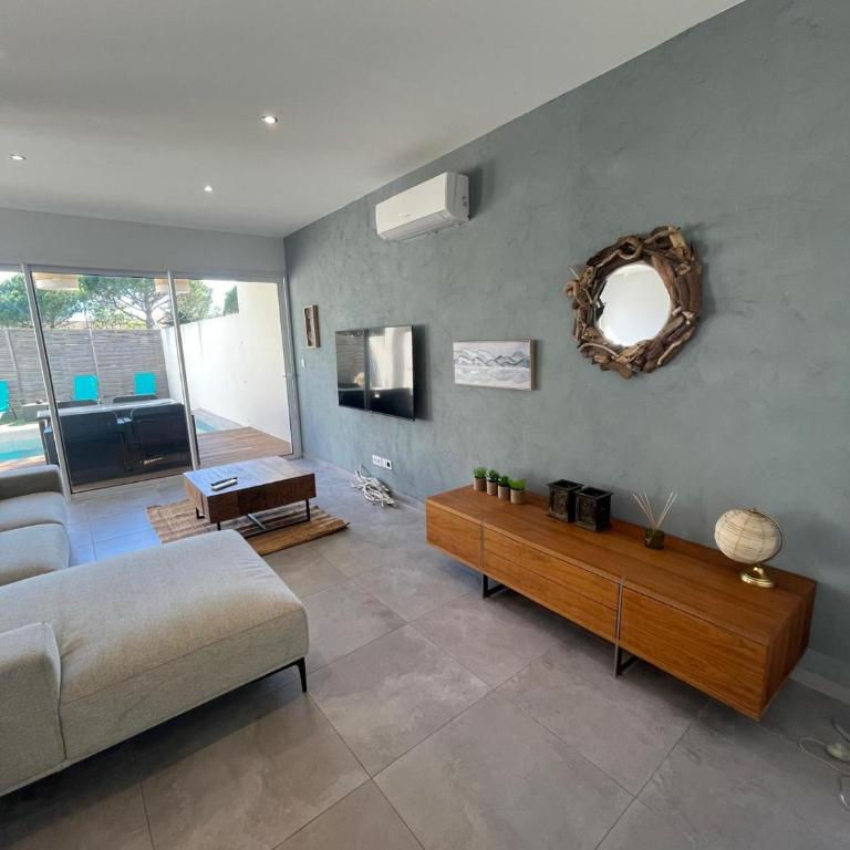 Villa design Cap dAgde piscine et plage - Villa 3 Chambres - 22