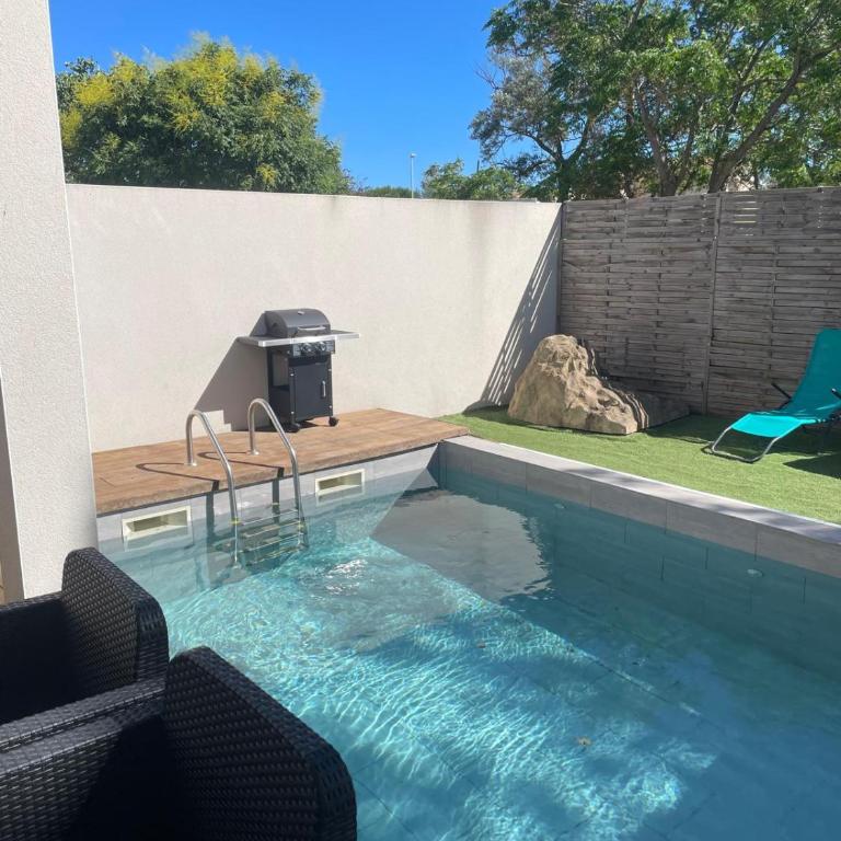 Villa design Cap dAgde piscine et plage - Villa 3 Chambres - 9