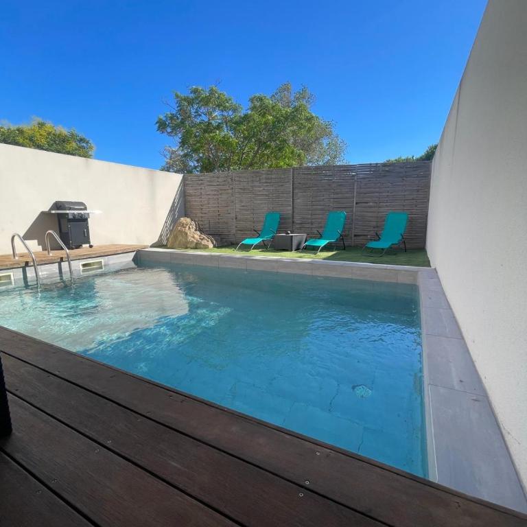 Villa design Cap dAgde piscine et plage - Villa 3 Chambres - 8