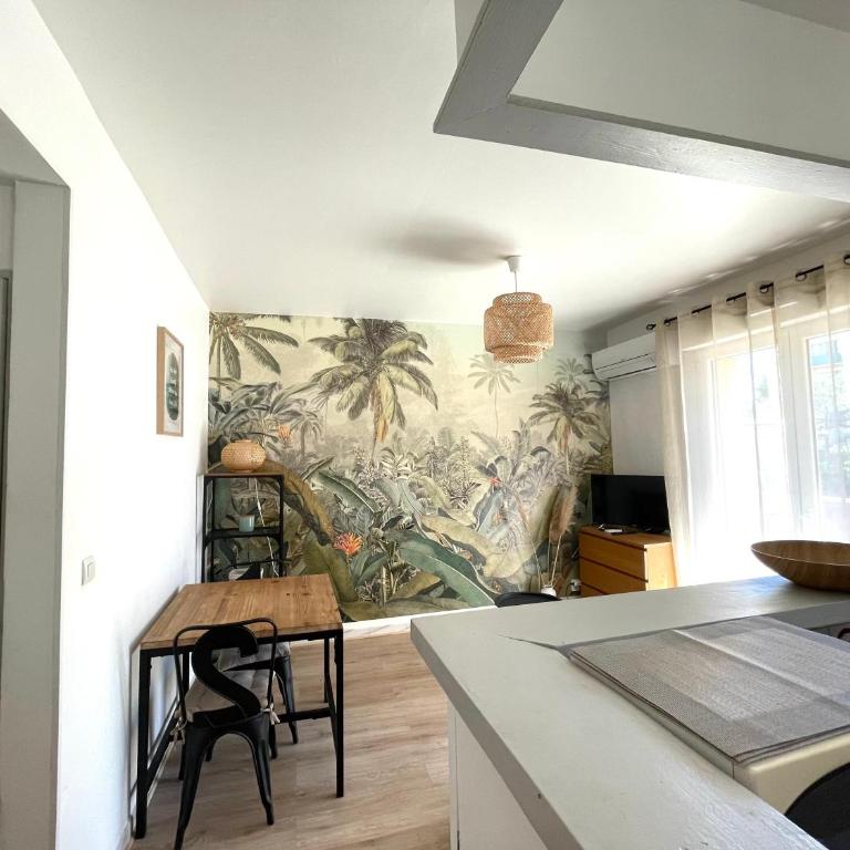 Studio climatisé avec balcon à 10 mn des plages - Apartment mit 1 Schlafzimmer - 4
