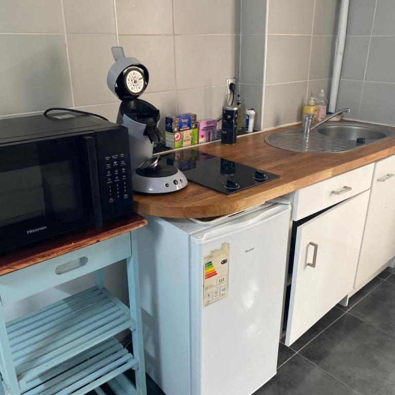 Studio Cosy climatisé 50 mètres de la gare 5 mn du centre 10 mn des plages - Apartment mit 1 Schlafzimmer - 6