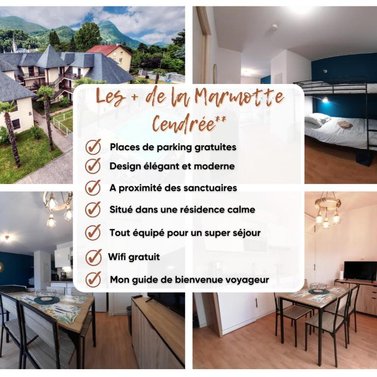 Appartement de la Marmotte Cendrée, dans résidence de tourisme 3 étoiles - Studio - 3