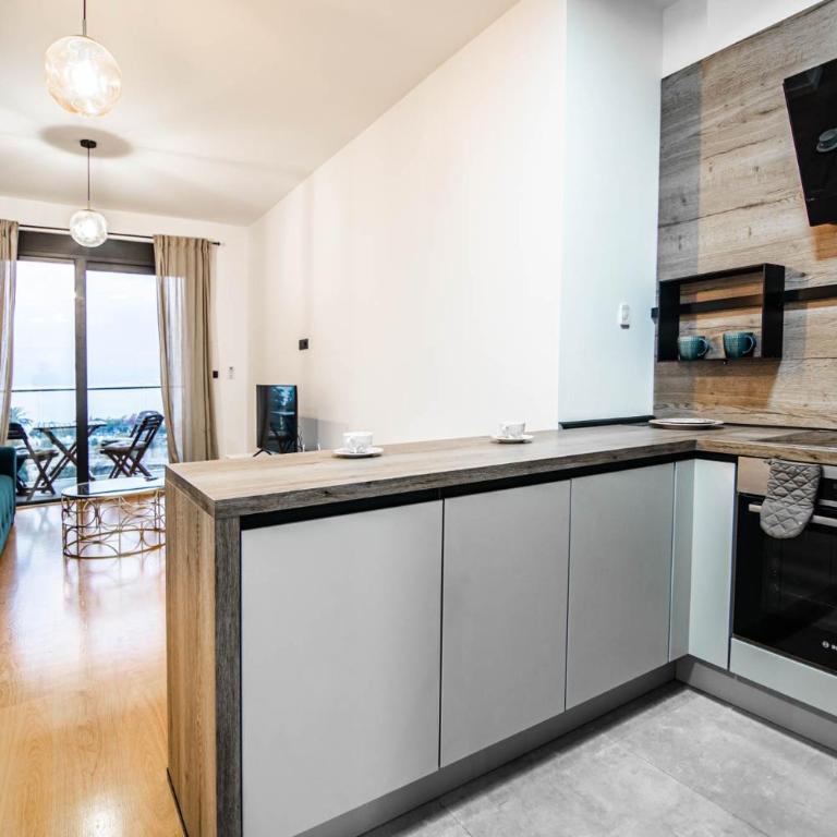 Tivat TOP privacy apartments Manor - Apartman sa 1 Spavaćom Sobom, Pogledom na More i Balkonom - 26
