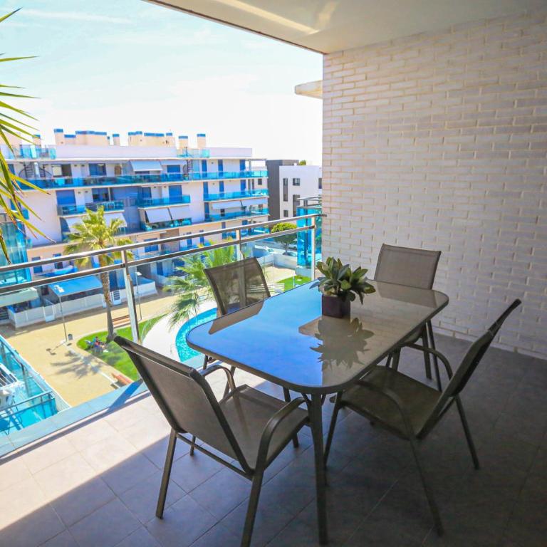 LITORAL COSTA DORADA - AUGUSTA B Only families - Apartment with Pool View - 9