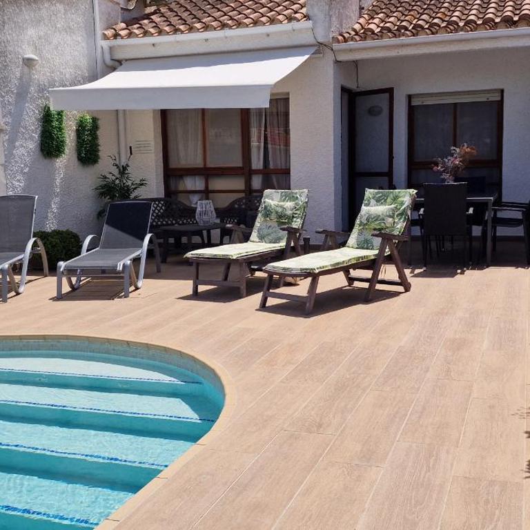 Riumar "Conxa", 350m to beach, private pool, On-Site-Service, dog beach - Casa Vacacional de 3 dormitorios - 4