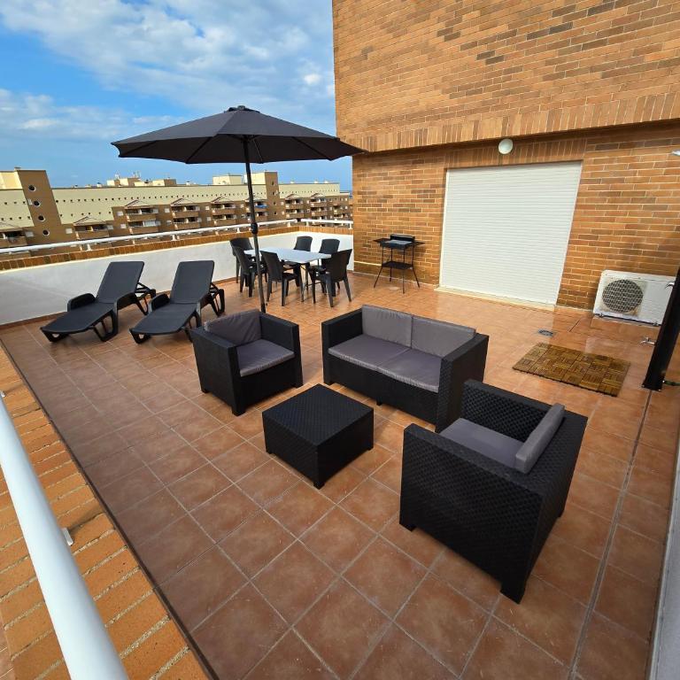 ACV - Torremar-2ª línea planta 8 Frontal Interior - Apartamento de 2 dormitorios - 1