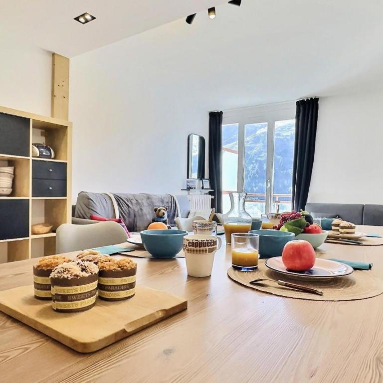 Résidence Le Lac - Appartement 3 pièces pour 8 personnes à Tignes, proche des pistes et des commerces dans le quartier du Lac. Situé au 4ème étage MAE-1682 - Appartement - 2