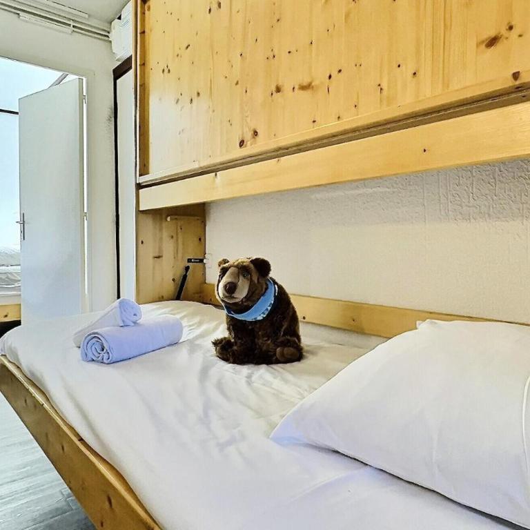 Résidence Grand Tichot B2 - Appartement 2 pièces 5 personnes à Tignes proche des pistes et des commerces dans le quartier du Val Claret. Appartement situé MAE-2055 - Appartement - 14