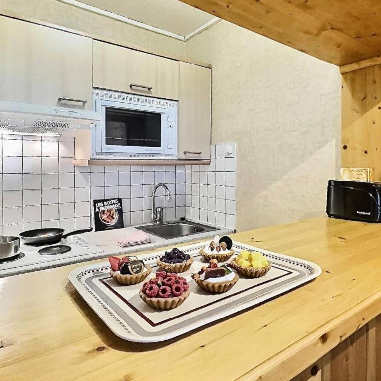 Résidence Le Pramecou - Joli studio 4 personnes à Tignes proche des pistes et des commerces dans le quartier du Val Claret. Appartement situé au 5ème ét MAE-2133 - Studio - 6