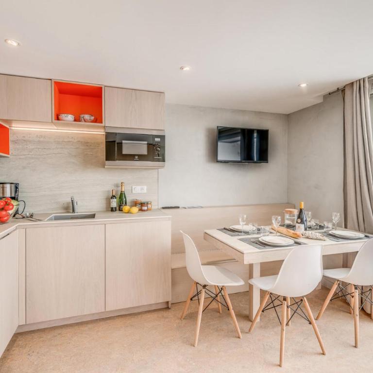 Résidence Palafour - Complètement rénové en 2018, élégant 2 pièces confort moderne - balcon - vue Grande Sassière MAE-3390 - Apartment - 3