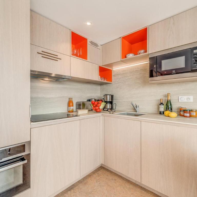 Résidence Palafour - Complètement rénové en 2018, élégant 2 pièces confort moderne - balcon - vue Grande Sassière MAE-3390 - Apartment - 13