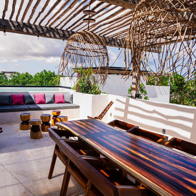 Penthouse with private jungle, pool, downtown - Apartamento de 2 dormitorios - 40
