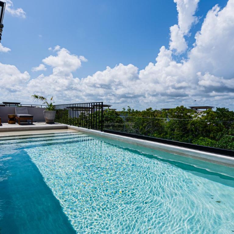 Penthouse with private jungle, pool, downtown - Apartamento de 2 dormitorios - 51