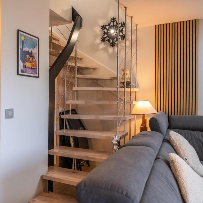 Les Chalets De Bois MÉan - D - Magnifique appartement avec vue sur la vallée MAE-9374 - Apartamento - 6