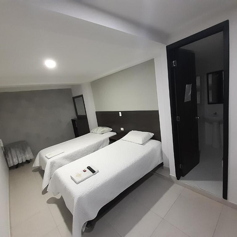 TL Casa Blanca Hotel Boutique Sibundoy Putumayo - Habitación Estándar con baño compartido - 2 camas - 2