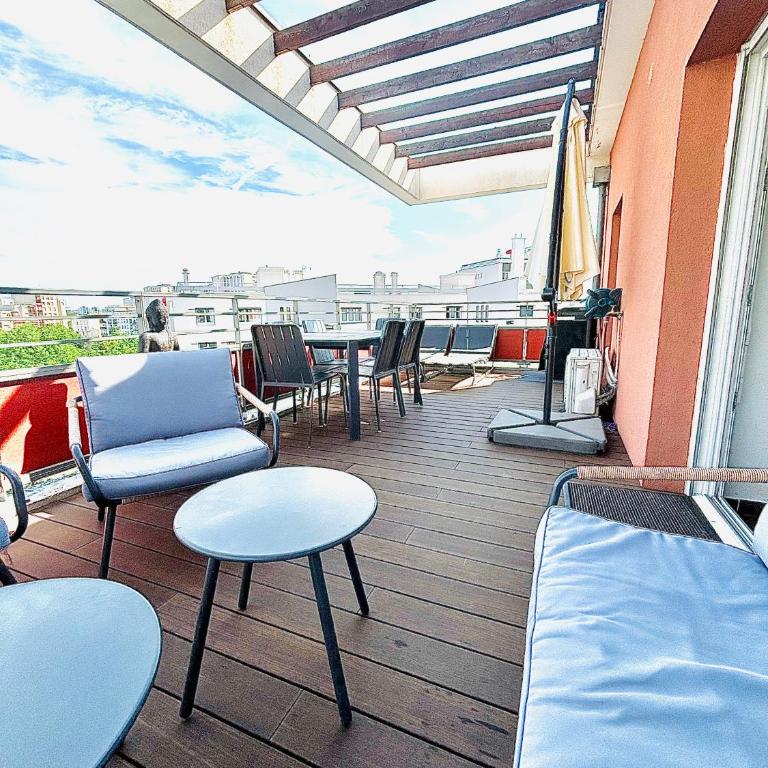 T2 Little Bohême proche hôpitaux terrasse plein ciel - Appartement 1 Chambre - 4