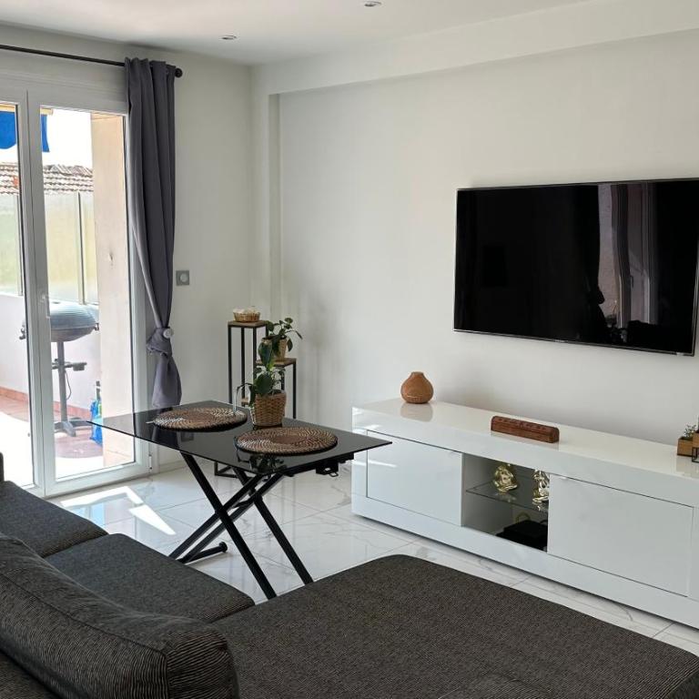 Chambre double dans beau 3 pièces proche du centre et des plages - Habitación Doble - 4