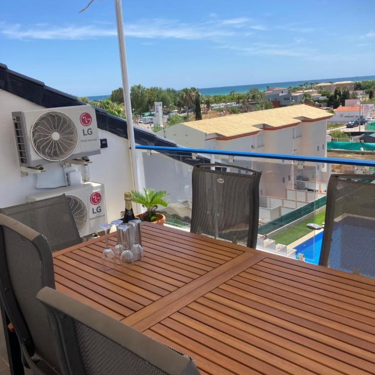 Penthouse Playa Rabdells Oliva with pool and seaview - Apartamento Ático - 28