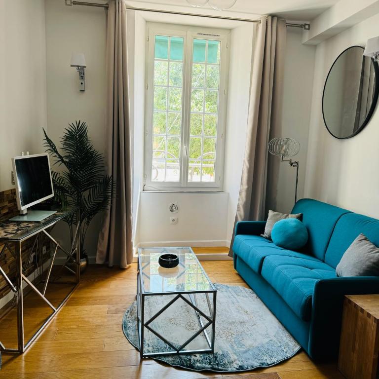 2- Cosy one bedroom apt 2-4p, located Place Nationale - Appartamento Deluxe con 1 Camera da Letto e Vista Giardino - 10