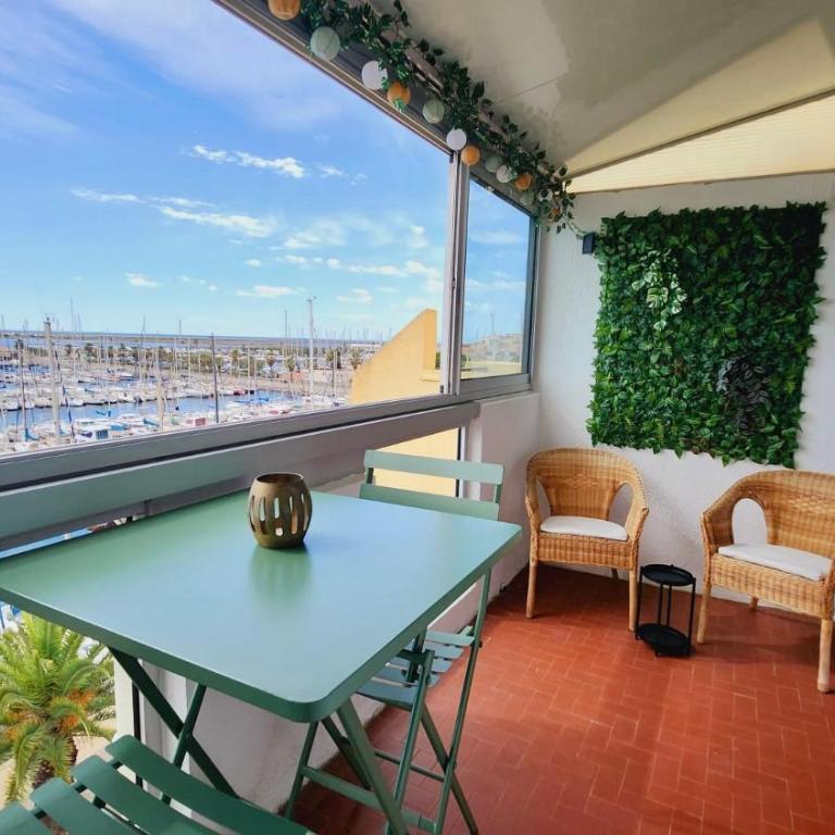 - L'Horizon Bleu - Cocon romantique avec vue mer panoramique - Appartamento con 1 Camera da Letto, Vista Mare e Balcone - 16