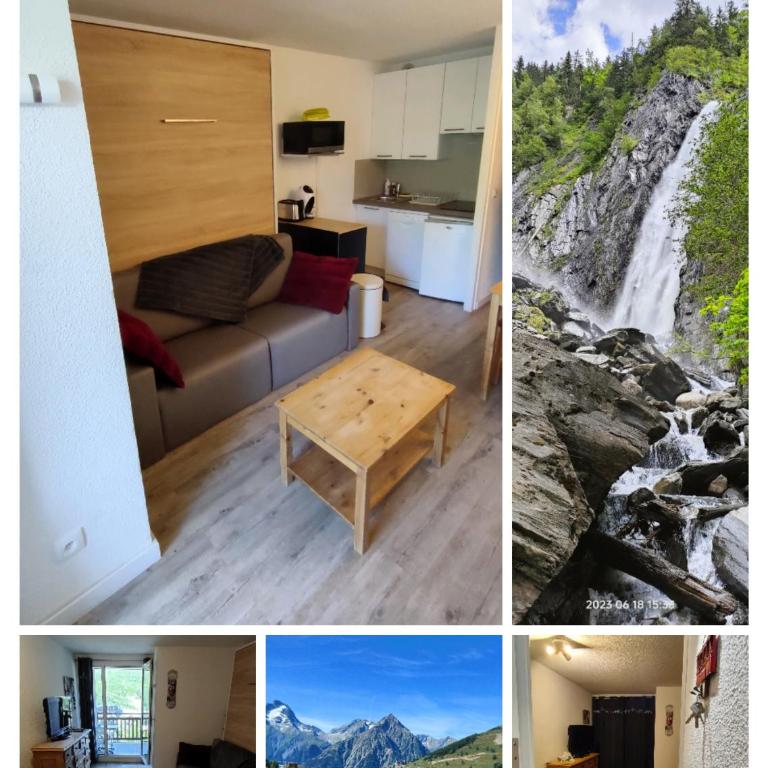 Studio Cabine 4 pers Les2Alpes 21m² - Apartment mit 1 Schlafzimmer - 9