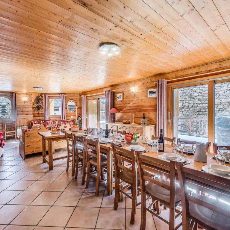 Chalet Gypaete - Chalet Traditionnel 180m2 - 6 chambres, 6 salles de bain, jacuzzi MAE-5886 - Chalet - 1