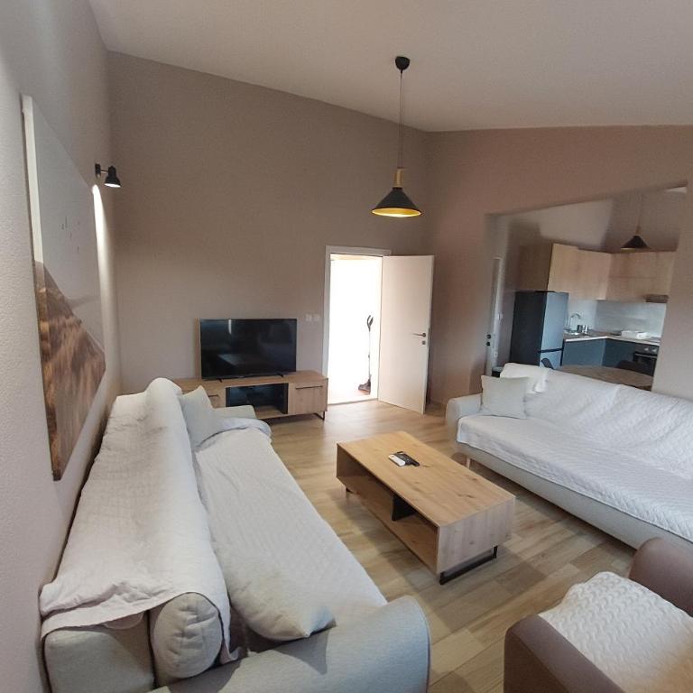 Guest house Bracovic - Apartment mit 2 Schlafzimmern, einem Balkon und Meerblick - 1