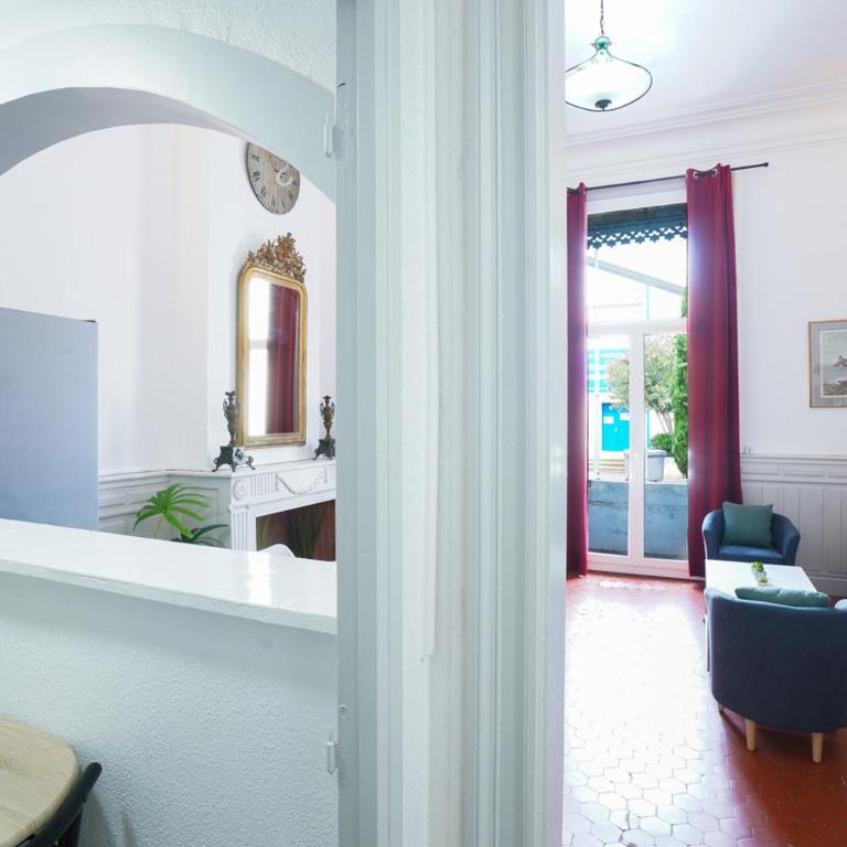 Appartement du Forum,La gare, 50 m2 , Climatisation, Garage, Cour - Appartement 1 Chambre - 10