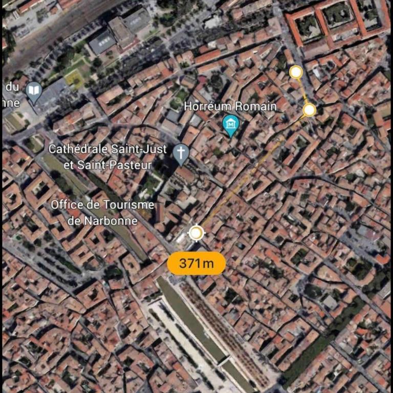 Appartement du Forum,La gare, 50 m2 , Climatisation, Garage, Cour - Appartement 1 Chambre - 30