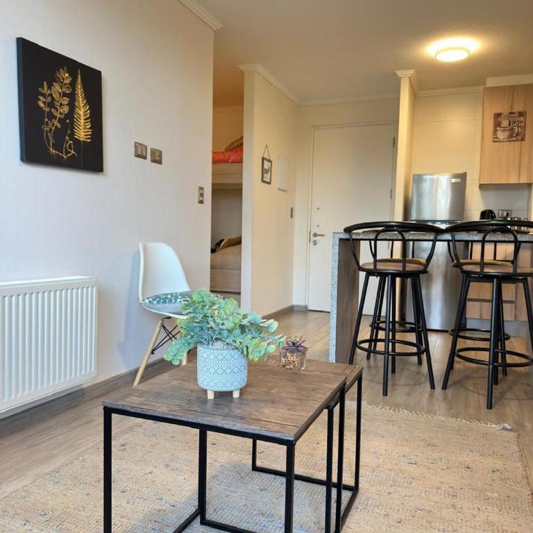 Departamento Pucon vista al Volcán - Apartamento de 3 dormitorios - 12