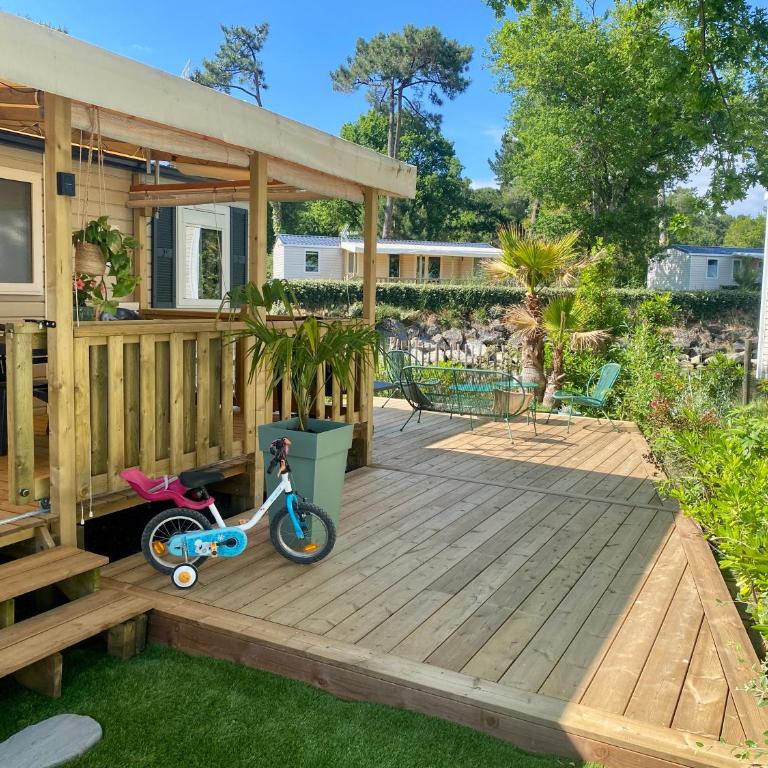 Mobil home 3 chb tout confort, Espace Enfants - Claouey Cap Ferret - Mobilheim - 5