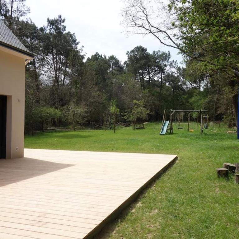 Carnac au calme, en pleine foret à 400 m d'un bras de mer - Maison 6 Chambres - 7