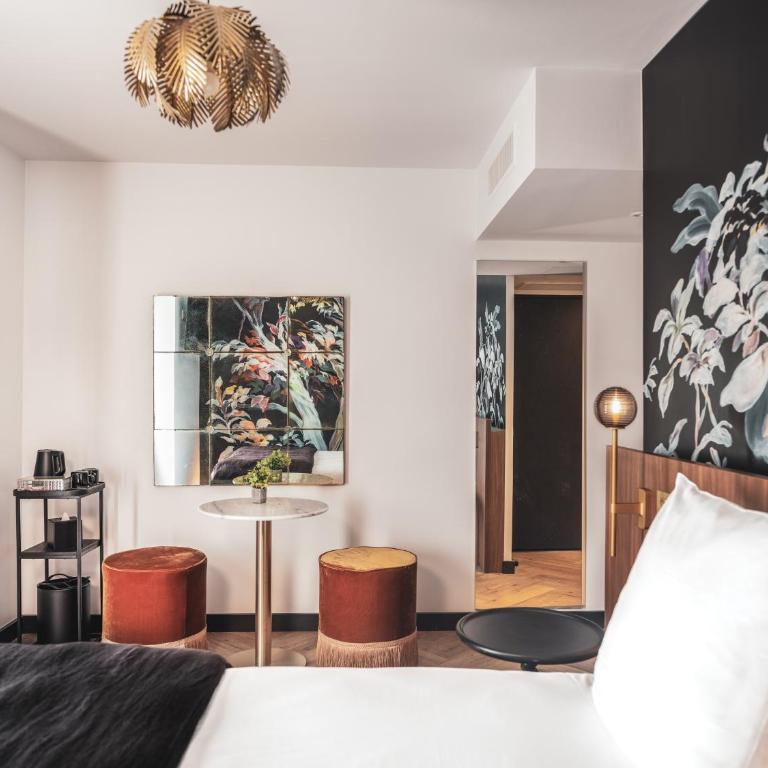 Billie Hôtel - Chambre Double ou Lits Jumeaux - 16