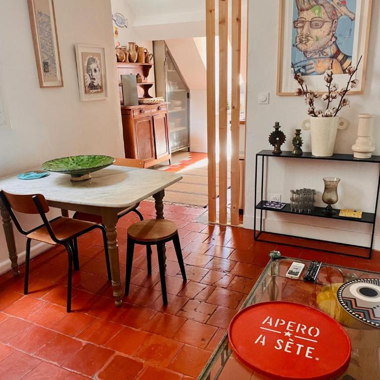 ''Coco'' Coquet petit Loft au calme en centre ville de Sète - Apartment mit 1 Schlafzimmer - 2