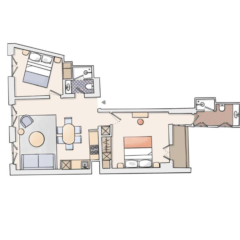 Paris Home Collection Serviced Apartments in Notre Dame - Rue Savoie - Appartement 2 Chambres - 26