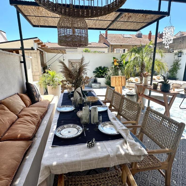 Divine Idylle Luxe 3 chambres, terrasse 130m2, jacuzzi, Clim 5 m Cours Mirabeau - Appartamento con 3 Camere da Letto - 4