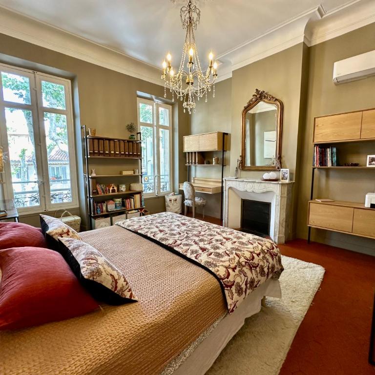 Divine Idylle Luxe 3 chambres, terrasse 130m2, jacuzzi, Clim 5 m Cours Mirabeau - Appartamento con 3 Camere da Letto - 37