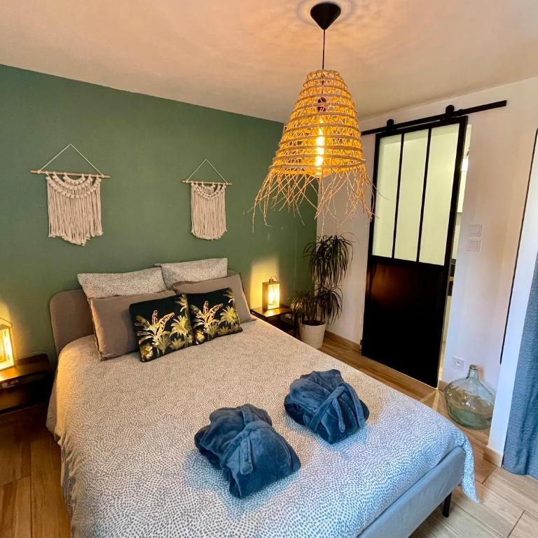 Villa Les Oliviers Spa privatif - Appartement 1 Chambre - 13